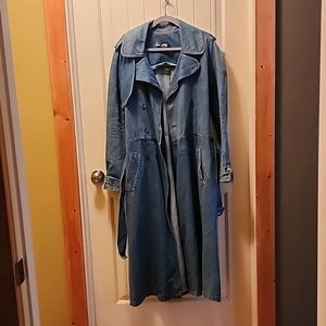 Jag Australian Denim Trench Coat